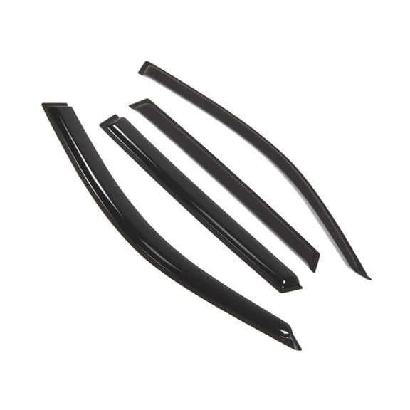 Tuningpros WD2-439 Outside Mount Window Visor Deflector Rain Guard Dark Smoke 4 Pcs Set For 2001-2005 Toyota RAV4