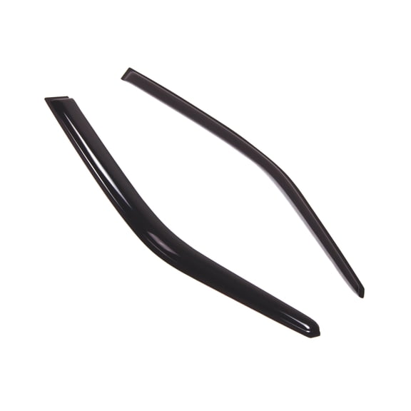 Tuningpros WD2-456 Outside Mount Window Visor Deflector Rain Guard Dark Smoke 2 Pcs Set For 1995-1999 Toyota Tercel