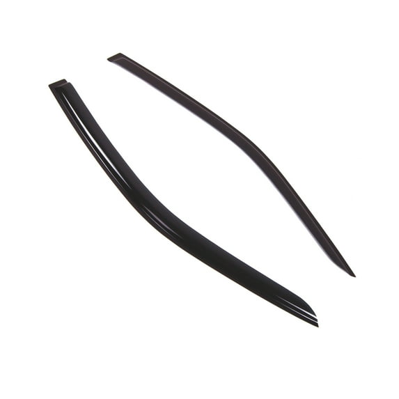 Tuningpros WD2-503 Outside Mount Window Visor Deflector Rain Guard Dark Smoke 2 Pcs Set For 1992-2000 Lexus SC300 SC400