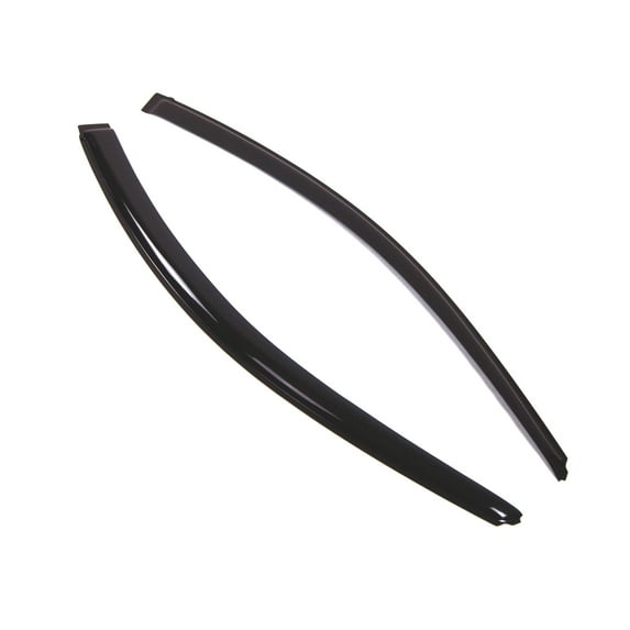 Tuningpros WD2-560 Outside Mount Window Visor Deflector Rain Guard Dark Smoke 2 Pcs Set For 2002-2006 Acura RSX