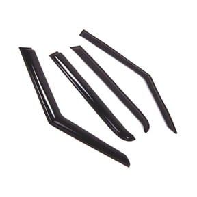 Tuningpros WD2-684 Outside Mount Window Visor Deflector Rain Guard Dark Smoke 4 Pcs Set For 2011-2015 Mini Countryman