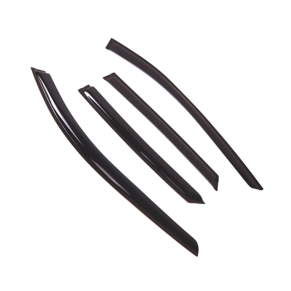 Tuningpros WD2-690 Outside Mount Window Visor Deflector Rain Guard Dark Smoke 4 Pcs Set For 2010-2016 Cadillac SRX