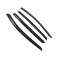 thumbnail image 1 of Tuningpros WD2-731B Outside Mount Window Visor Deflector Rain Guard Dark Smoke 4 Pcs Set For 2011-2013 Mercedes R320 R350 R500, 1 of 5
