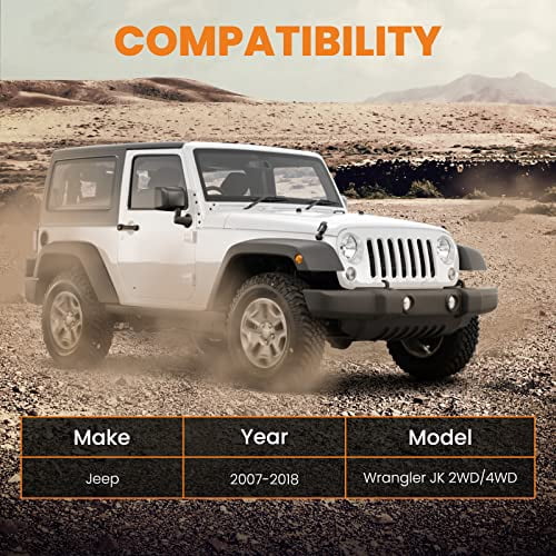 For 2007 2016 JEEP WRANGLER JK 3 Leveling Spacer Shock Extenders Front Rear Ful