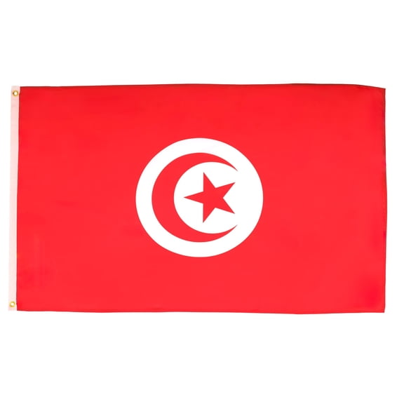 AZ FLAG Tunisia Flag 2x3 ft Tunisian Banner 100D Polyester 2 Grommets