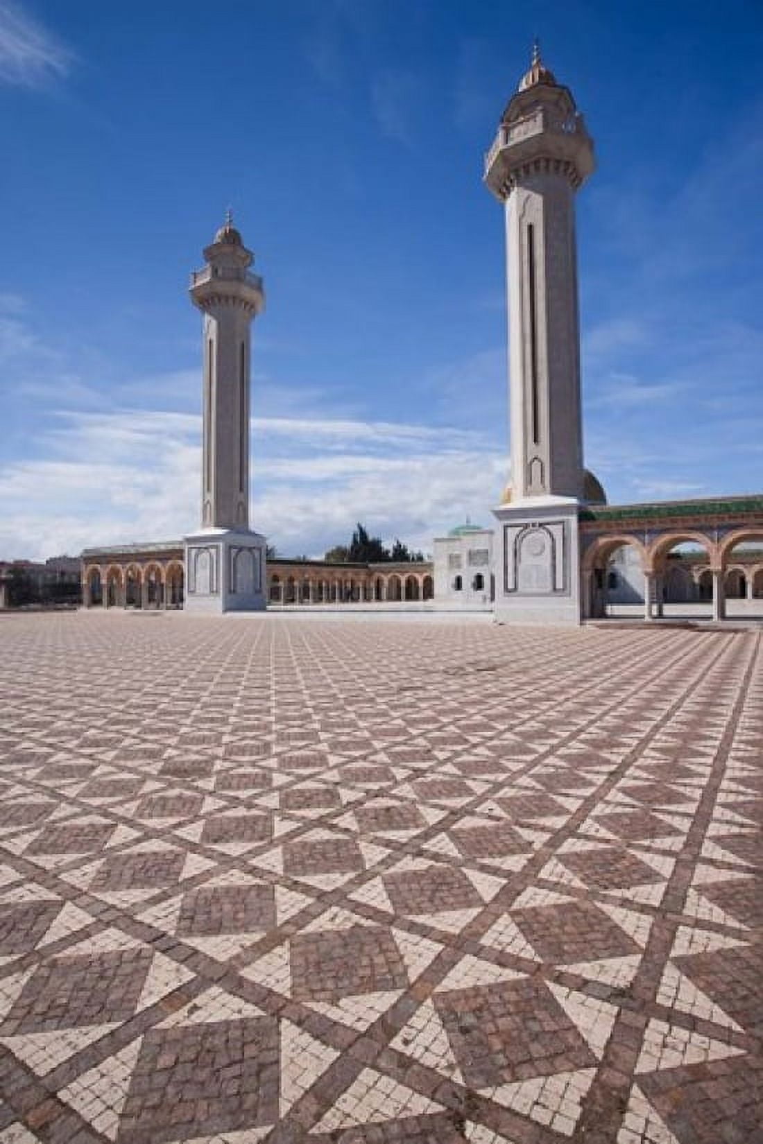 Tunisia Monastir Mausoleum of Habib Bourguiba Canvas Art - Walter Bibikow DanitaDelimont (23 x 35)
