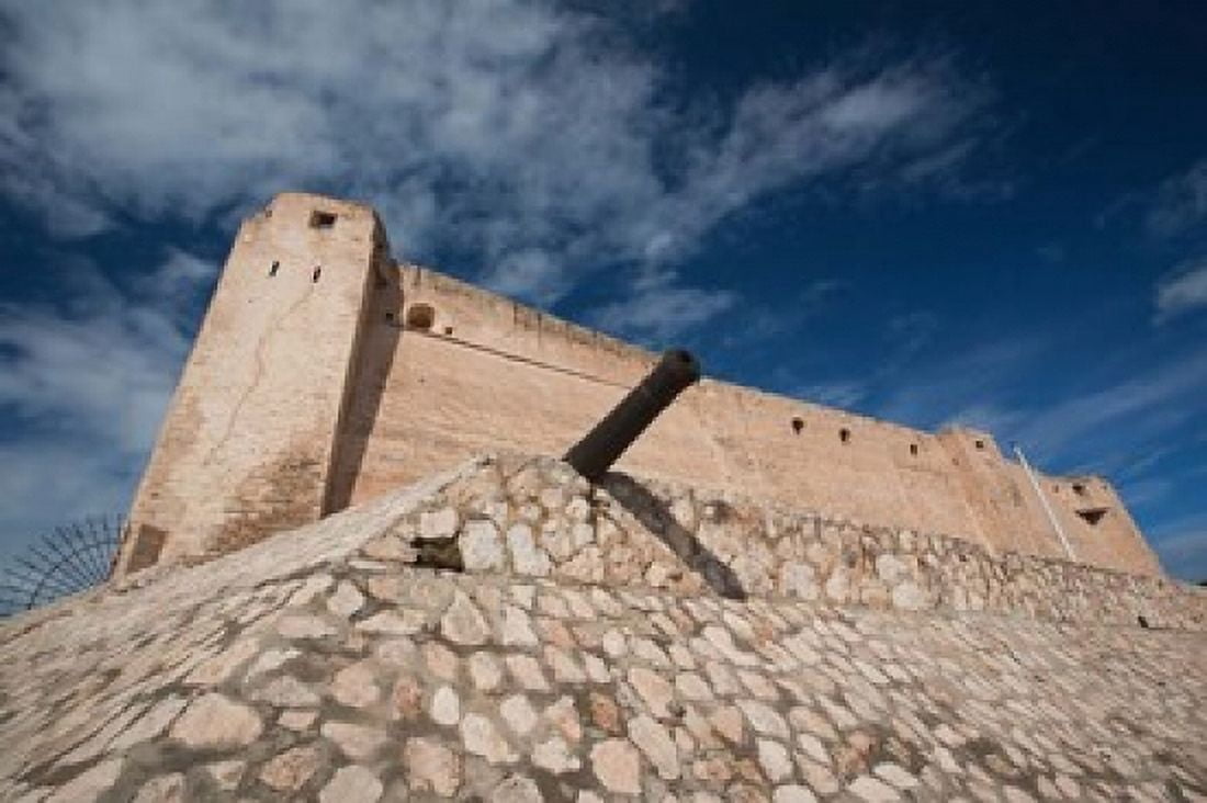Tunisia Sousse Archeological Museum and Kasbah Canvas Art - Walter Bibikow DanitaDelimont (35 x 23)