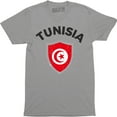 thumbnail image 1 of Tunisia Tunisian Country National Map Flag Fun Novelty Men's T-Shirt, 1 of 4