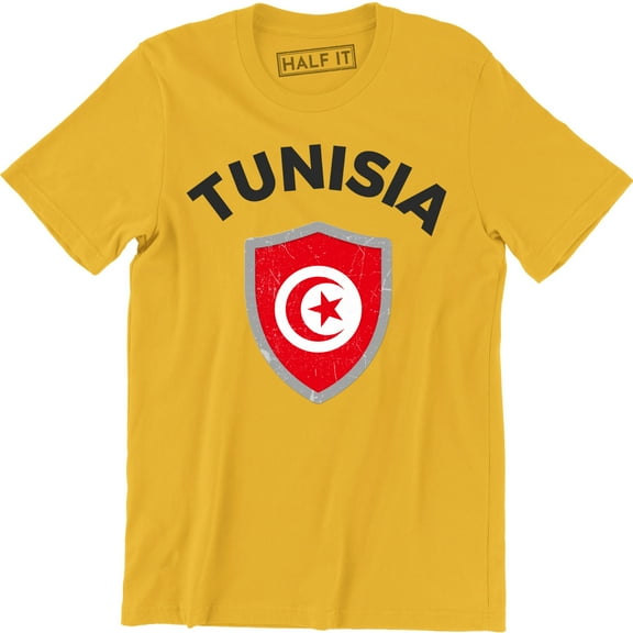 Tunisia Tunisian Country National Map Flag Fun Novelty Men's T-Shirt