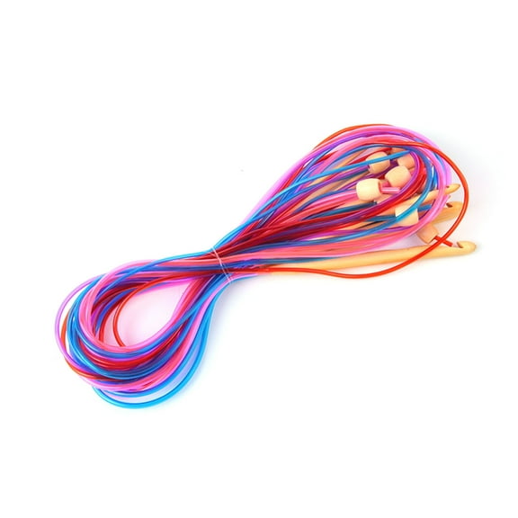 Tunisian Crochet Hooks Multicolor Afghan Crochet Needle for Beginner