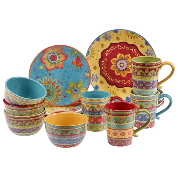 Tunisian Sunset 16pc Dinnerware Set