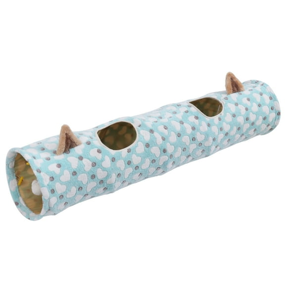 Tunnel Pet Hideaway Tunnel House Warm Hideout Tunnel Tube Playtent Kitten Bed Interactive Toy Balls