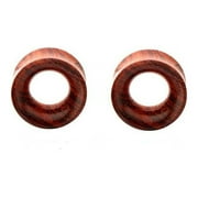 Tunnels Organic Sawo Wood Flared Sold as a Pair Large Gauge - Wholesale