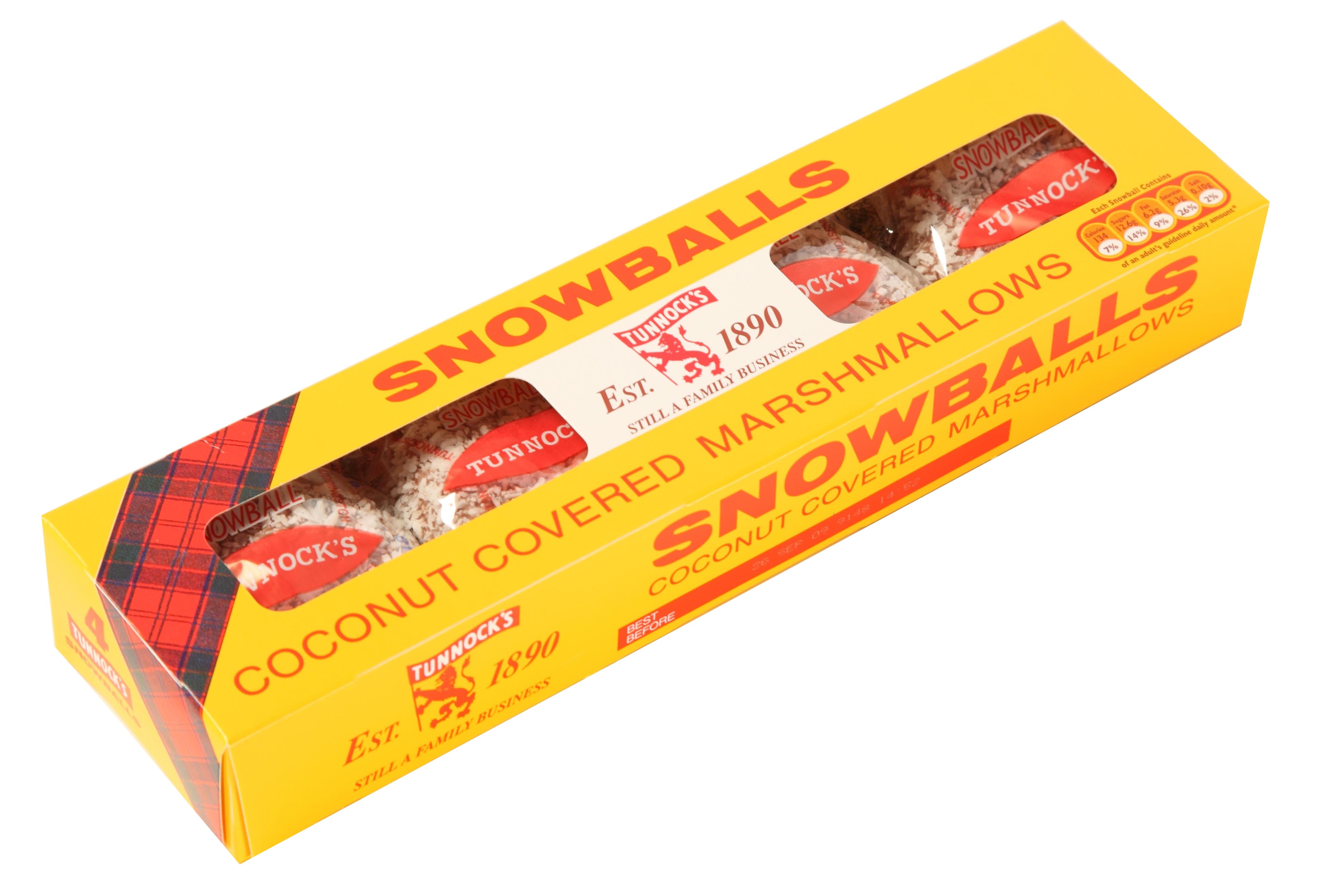 Tunnock's Snowballs - Mrs. McGarrigle's