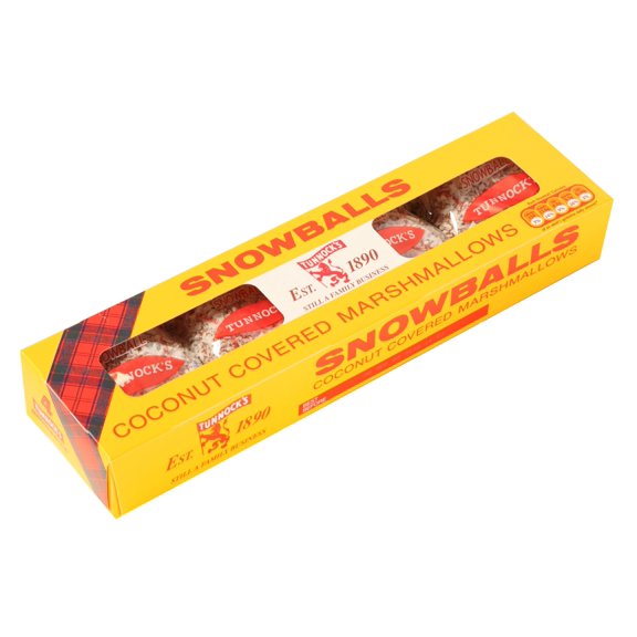 Tunnocks Snowballs 4-Pack, 4.2oz (120g)
