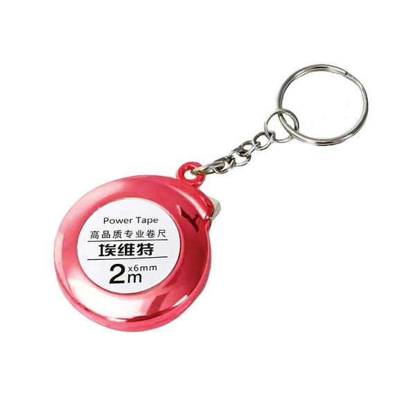 Tuobarr Christmas Savings Clearance 2023! 2m Mini Keychain Tape Measure Mini Keychain Tape Measure 2m Steel Tape Measure Gift Tape Steel Tape