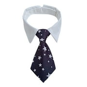 Tuobarr Dog Cats Collar, Dog Bandanas, Dog Cats Scarf, Pet Neck Tie Collar, Fake Neckline Water Towel Bow Black