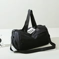 thumbnail image 1 of Tuobarr Travel Bags, Travel Duffel Bag,Sports Tote Gym Bag,Shoulder Weeken-Der Overnight Bag,Wet and Dry Separation Fitness Bag H and - One-Shoulder Yoga Exercise Black, 1 of 5