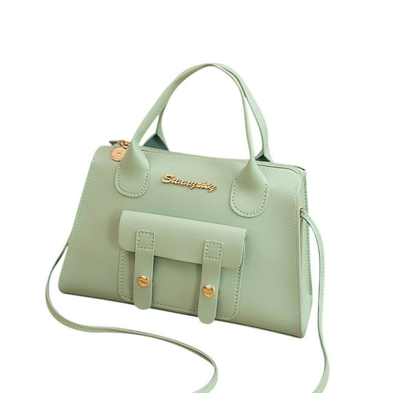 Tuobarr Women'S Shoulder Bag Fashion New Pattern Solid Handbag Shoulder Bag Dual Purpose High Capacity Zipper Bag