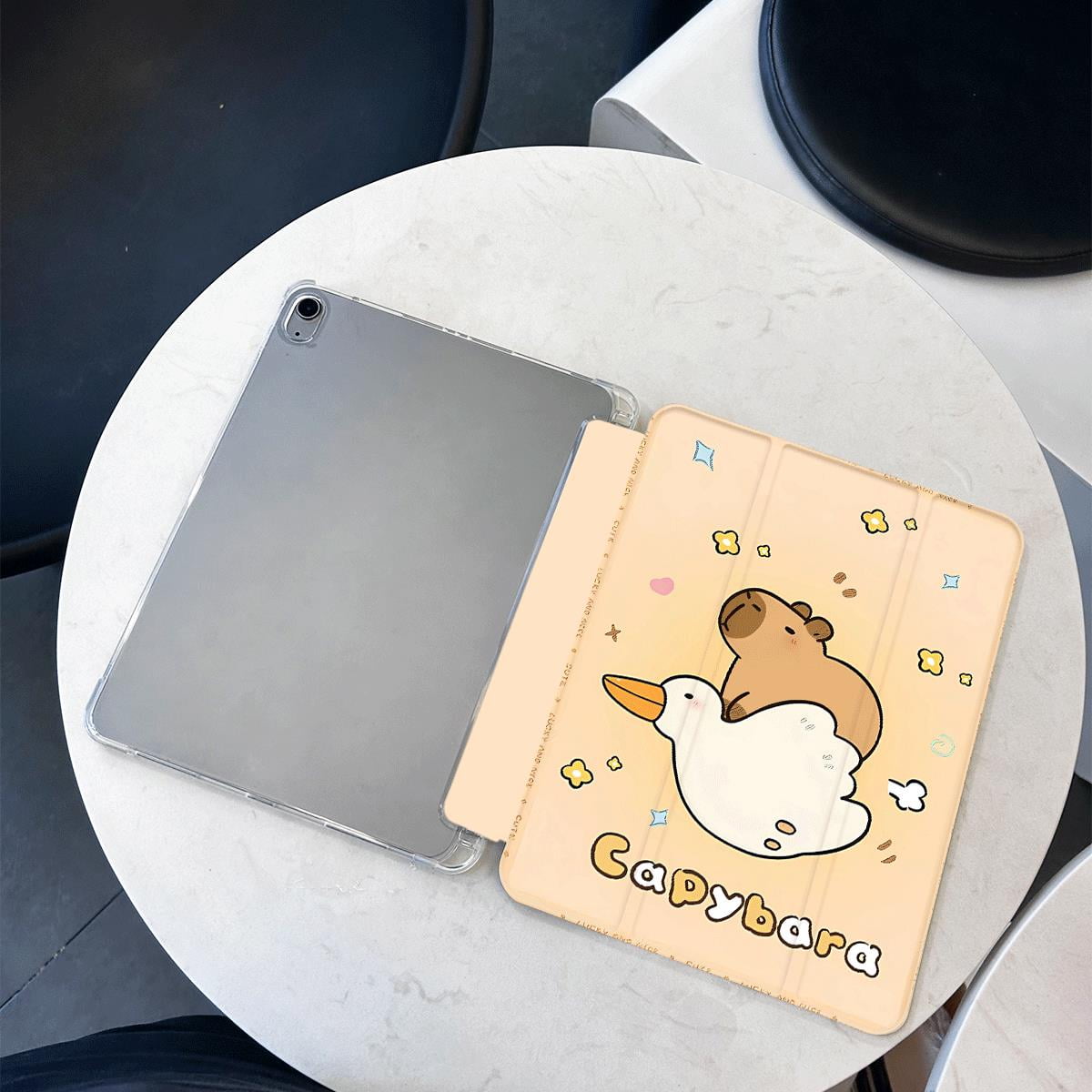 Tuohive Cartoon Capybara iPad Case for iPad Mini4/5 7.9in Auto Wake ...