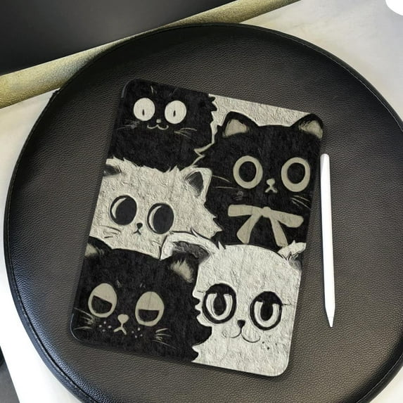 Tuohive Protective Case For iPad air 13 inch Mini4/5/6 air 11 inch 2025 A16 gen11th 2024 pro11 10th generation Gen5/6 Air5 Air6 Air7 Air1/2 Gen7 Gen8 Gen9 pro 12.9 Cute Tablet Cover