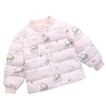 thumbnail image 1 of Tuosodrolic Lightweight Puffer Jacket Toddler Boys Girls Winter bubble Coat Cute Print Warm Zipper Jackets Down Coats, 1 of 2