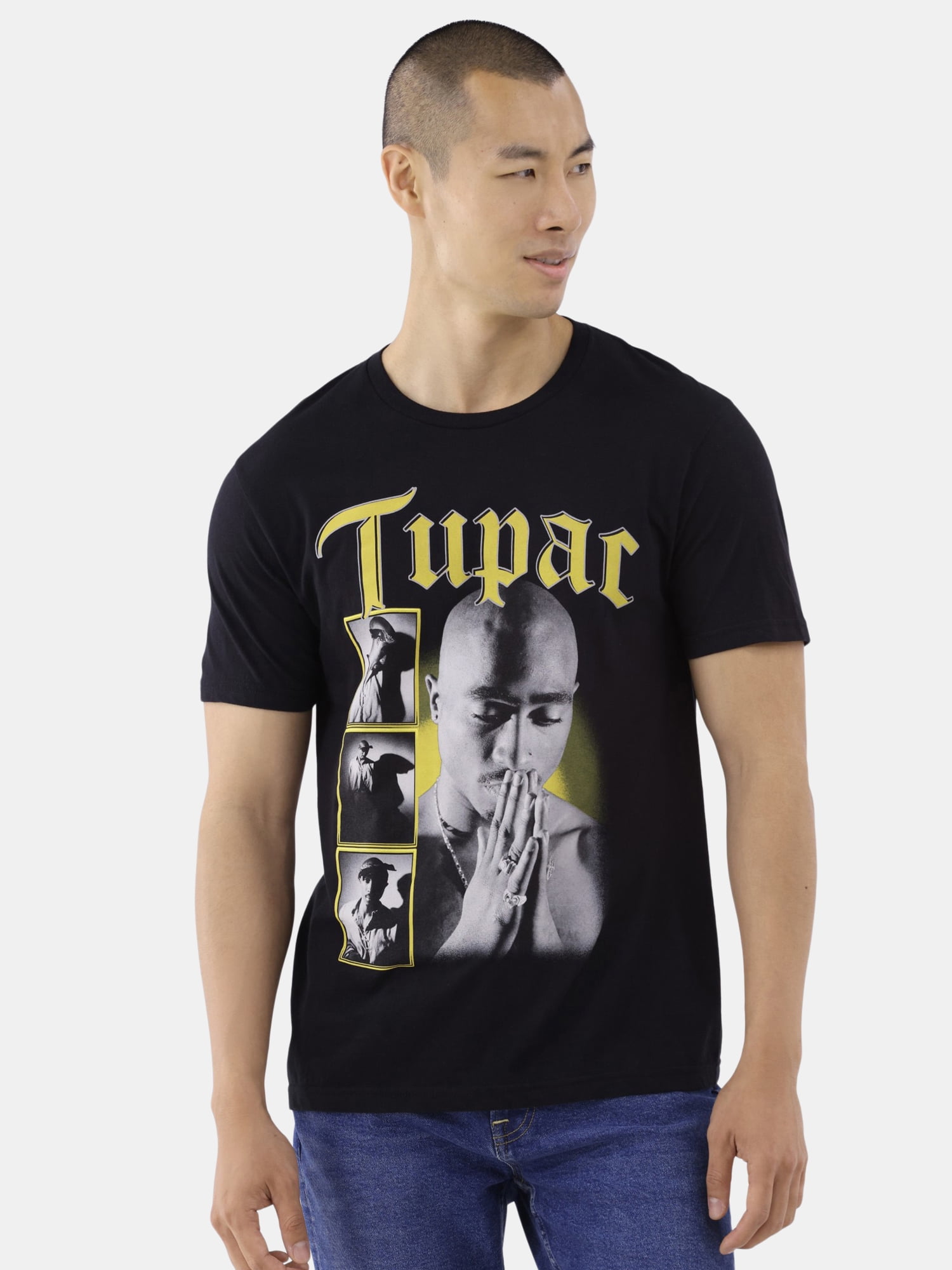 VINTAGE 90s SUPREME DELT PRO TUPAC SHAKUR RAP TEE T SHIRT XL