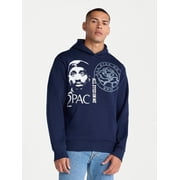 Tupac Men's and Big Men's Graphic Hoodie Sweatshirt, Sizes XS-5XL