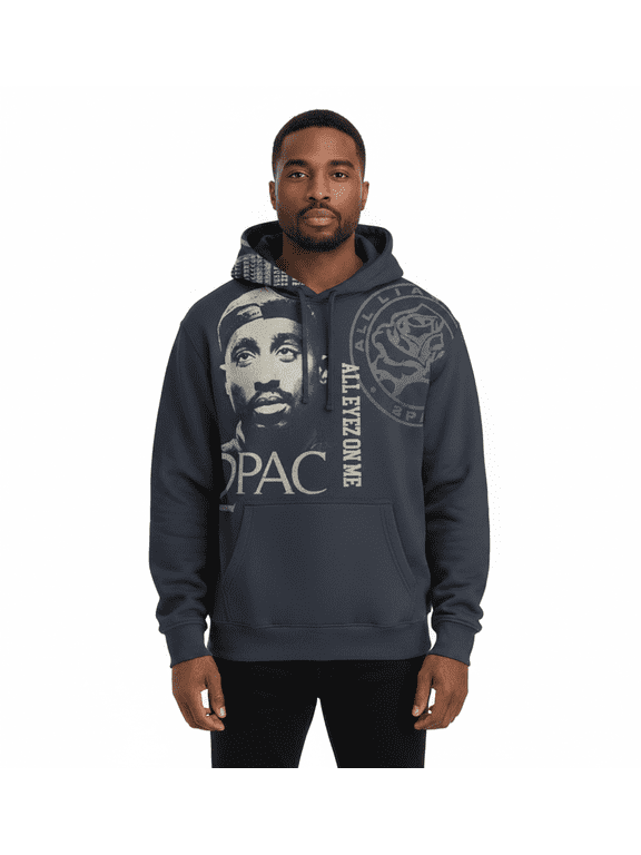 Tupac Men's & Big Men's Hoodie, Sizes XS-5XL