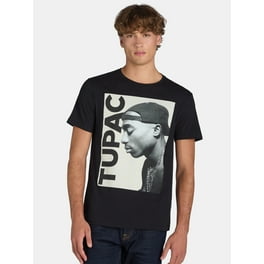 Tupac Men's and Big Men's Graphic T-Shirts with Short Tupac Men's and Big Men's Graphic T-Shirts with Short