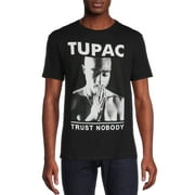 Tupac Men's Trust Nobody T-Shirt with Short Sleeves