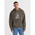 thumbnail image 1 of Tupac Men's and Big Men's Heavyweight Fleece Graphic Print Hoodie, Sizes XS-5XL, 1 of 5
