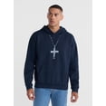 thumbnail image 1 of Tupac Men's and Big Men's Heavyweight Fleece Graphic Print Hoodie, Sizes XS-5XL, 1 of 5