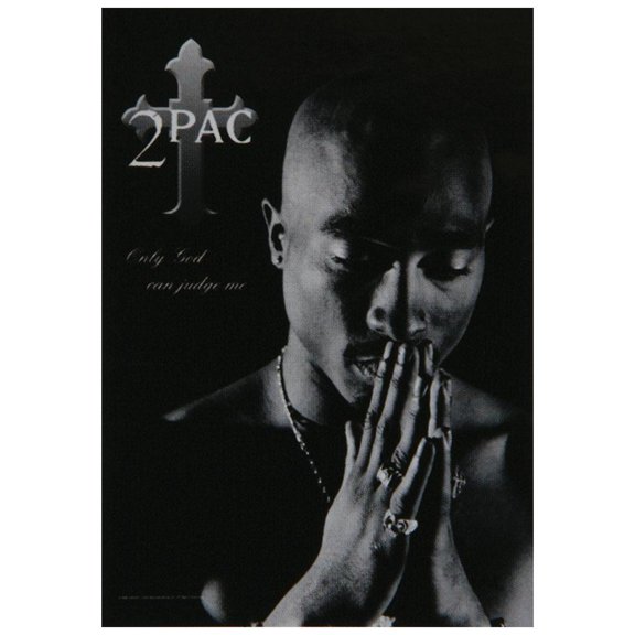 Tupac - Only God Can Judge Tapestry