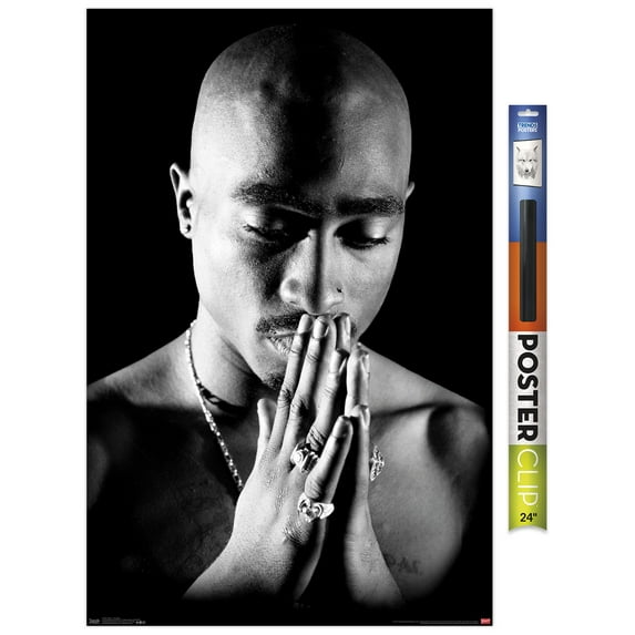 Tupac - Praying Wall Poster, 22.375" x 34"