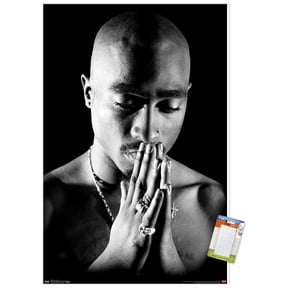 Tupac - Praying Wall Poster, 22.375" x 34"