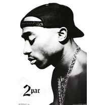 Tupac - Profile Wall Poster, 14.725" x 22.375"