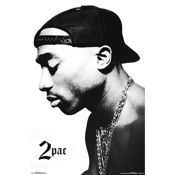Tupac - Profile Wall Poster, 22.375" x 34"