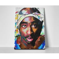Tupac Shakur Poster or Wrapped Canvas