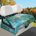 thumbnail image 1 of HUIACONG Sea Turtle Golf Cart Seat Cover Easy to Clean Comfortable Protector Golf Cart Easy to Install Golfs Cars Interior Decoration Golfs Carts Seat Protector Fit for EZGO Yamaha Club Cars, 1 of 7