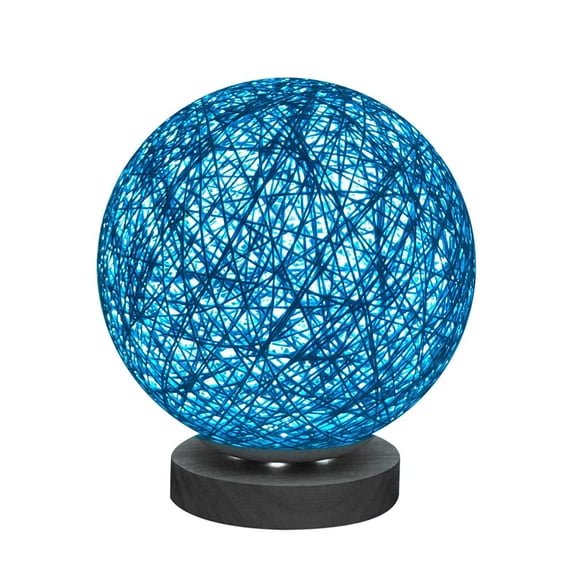 Tuphregyow 2023 Lamp Set Table Lamp 3D Usb Charging Led Rattan Moon Night Light Table Desk Moon Lamp