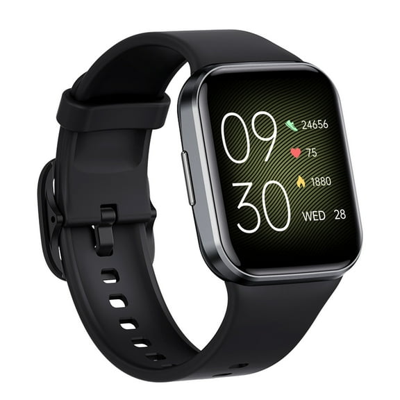 Tuphregyow Bluetooth Calling Sports Smart Watch High-definition Touching Screen Information Synchronization IP67 Support For Android And IOS System Black