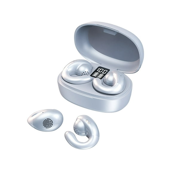 Tuphregyow Bluetooth Earbuds For Movie Wireless Bluetooth Headset With No Ear To Ear, Mini Portable, Painless- And High Sound Quality