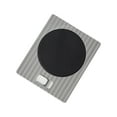 thumbnail image 1 of Tuphregyow Coffee Mug Cup Warmer Aluminum Metal Panel Safe and Reliable for Coffee, Tea, Cocoa, Milk, Food, and Candles Gray, 1 of 6