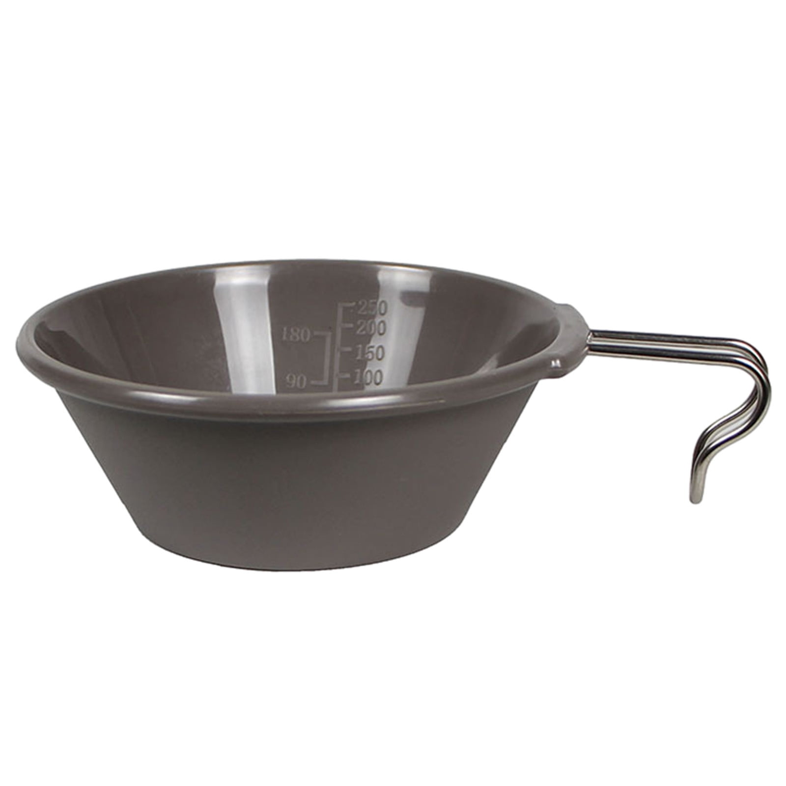 Tuphregyow Colorful Insulated Camping Bowls with Scale Line Drop proof