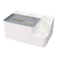 thumbnail image 1 of Tuphregyow Contemporary Dust-Proof Paper Towel Storage Box for Bedroom White, 1 of 7