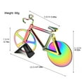 thumbnail image 1 of Tuphregyow Creative Bicycle-Shaped Stainless Steel Pizza Cutter with Roller Design, Sharp and Durable, Available in 3 Options for Easy and Efficient Pizza Slicing Multicolor, 1 of 2