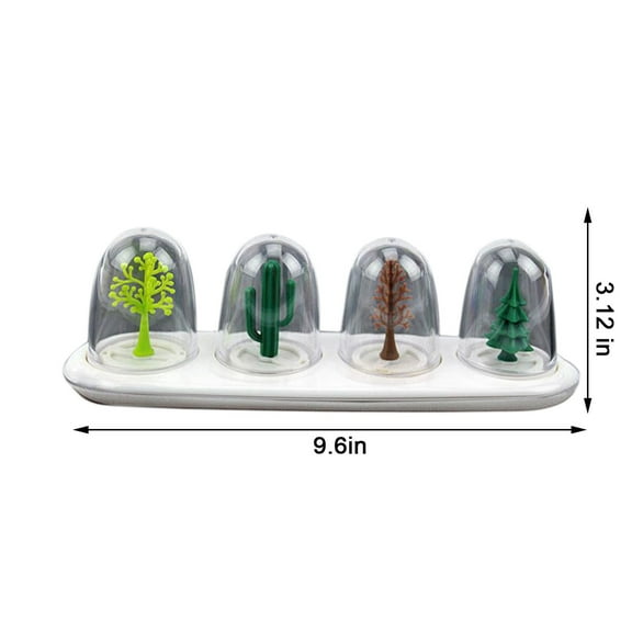 Tuphregyow Farmhouse Seasoning Organizer,Spice Rack Organizer,Seasoning Box for Kitchen Essentials Home