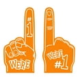 thumbnail image 1 of Tuphregyow Foam Finger Giant Foam Giant Foam Giant Foam Hand Foam Finger Large Foam Hand Pointing Finger For Sports Fans For Sports Orange, 1 of 5