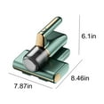 thumbnail image 1 of Tuphregyow Handheld Bed Vacuum Cleaner - Deep Cleaning for Mattresses, High-Frequency Double Beat, Suitable for Bedding, Sofas, and Fabric Surfaces Green, 1 of 9